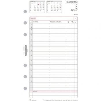Avery Zweckform Kalendereinlage 2025 Jahres-Set Midi 9,6 x 17,2 cm (50535)
