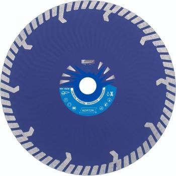 Disque diamant tout usage Norton Extreme Universal pour matériaux de construction - Diamètre 350 mm