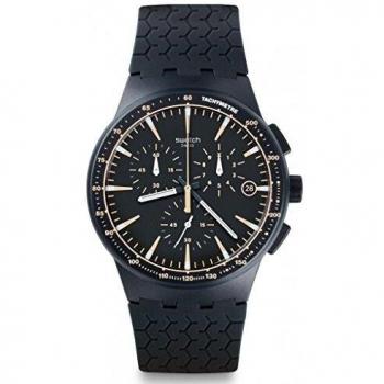 Swatch Men's Watch Chrono Plastic Meine Spur SUSN407