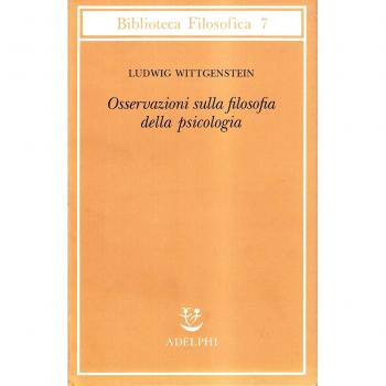Osservazioni sulla filosofia della psicologia