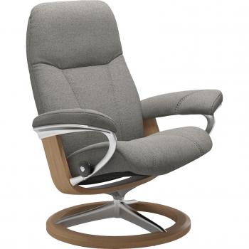 Stressless® Relaxsessel Consul – Eiche, Größe M, Signature Base