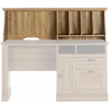 Prime Oak Executive Desk Hutch