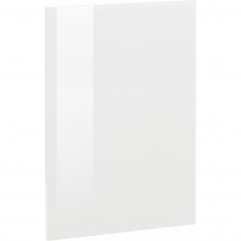 OPTIFIT Frontblende „Bern“ – Weiß Hochglanz – B 60 cm – Möbelblende für Teilintegration, Geschirrspülerhöhe 57,2 cm