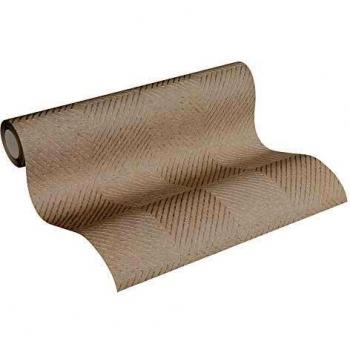 A.s.creations – Papier Peint Graphique Beige Métallique 369262