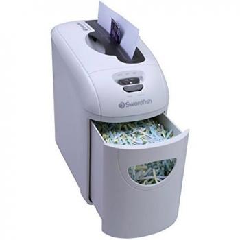 Swordfish 40300 paper shredder Cross shredding 68 dB 22 cm White