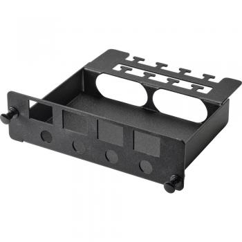 Renkforce Patch Panel 4 Porte RJ45 e SMA Koassiale Nero RF-4746634