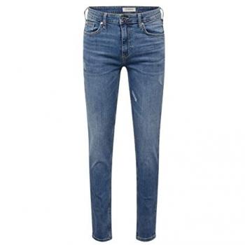 LINDBERGH Herren 5-Pocket-Jeans, Stretchanteil, blau