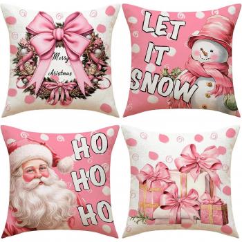 Muñecos de nieve festivos