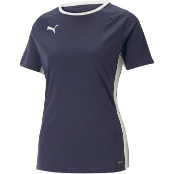 Puma T‑shirt femminile blu Teamliga