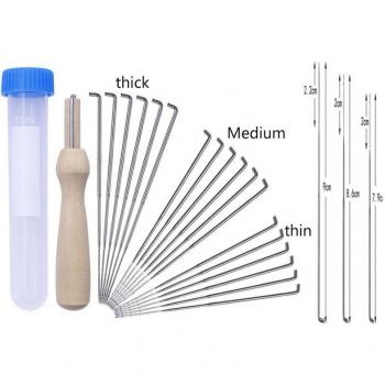 15pcs Felt Needles Wool Needles Kits DIY