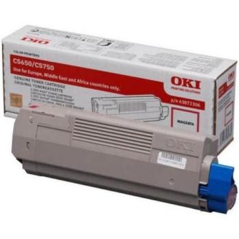 Oki Magenta Toner Cartridge (2 000 Page Capacity) 43872306