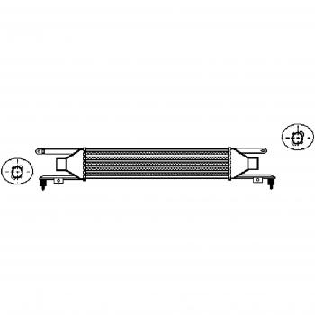BEHR HELLA SERVICE – 8 ml – 376 755‑741 – Premium Line – Ladeluftkühler