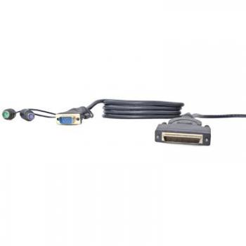 Enterprise KVM Dual Port VGA and PS/2 Cable - 3m