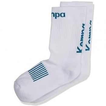 Kempa Men’s Signature Logo Cotton Socks – White, Black & Petrol, EU 46‑50