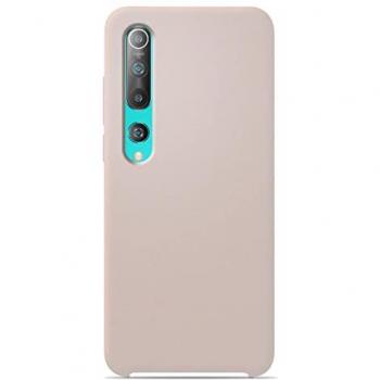 Protector Flexible de Color Pétalo Rosado Soft Touch para Xiaomi Mi 10 / Mi 10 Pro
