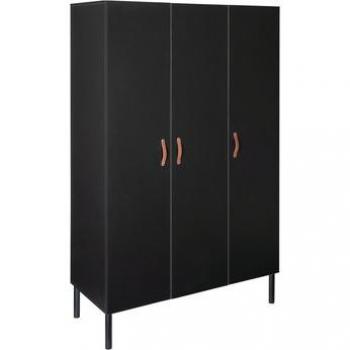 Melody Schardt Armadio Nero con 3 Portone