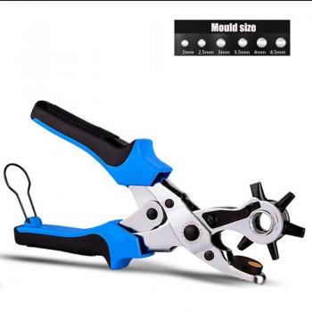 Revolving Multi-Punch Pliers
