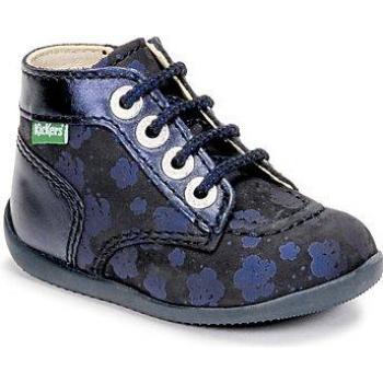 Bottes d'hiver enfant Kickers BONZIP-2 Bleu