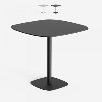 Mesa Moderna 80x80 Circumdo Black
