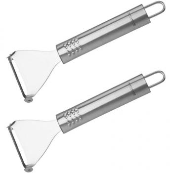 Lot de 2 rasoirs à légumes inox Fackelmann Ovale ref. 9909850