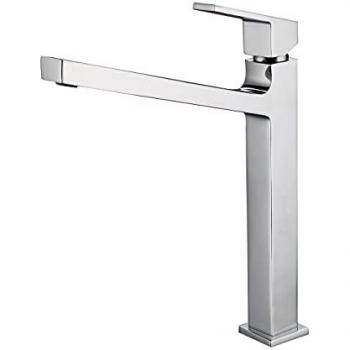 Mitigeur évier cuisine Exu - ESSEBAGNO - Bec haut - Anticalcaire - Chromé