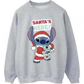Disney Lilo & Stitch Santa's Here Sweatshirt