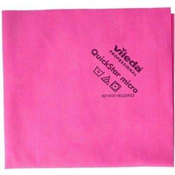 VILEDA Bayetas multiusos Micron Quick 5 ud Roja Microfibra 152106