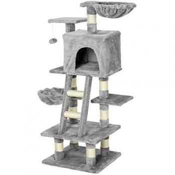 Multi Activity Cat Tree with Basket and Condo