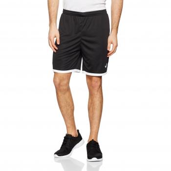 Short de Football pour Hommes, Taille 3XS, Noir/Blanc