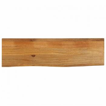 VidaXL Table Top Live Edge 120x20x2.5 cm Solid Wood Mango