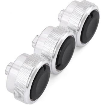 Perillas de Control de A/C Durable para Ford Focus y Mondeo (05-14) - Paquete de 3, Número de Pieza: #291738