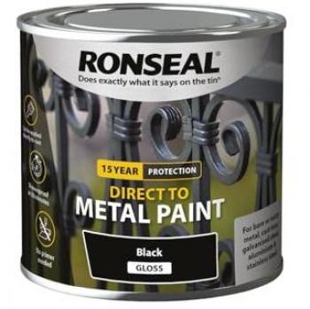 Ronseal Direct To Metal Paint - Gloss