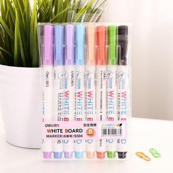8 Color Whiteboard Marker Pen Set - 48 pcs, Erasable for Office and School