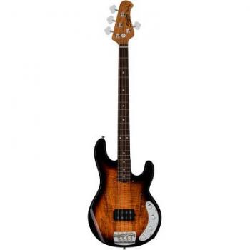 Sterling Ray34SM 3‑Tone Sunburst/Brown Rosewood