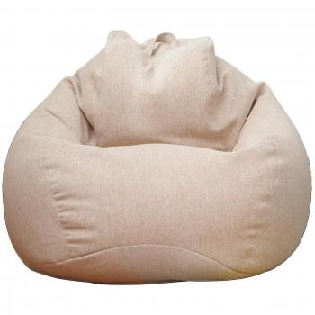 Canapé de Salon Paresseux Kaki 100×120 cm – Pouf Extra Large et Chaise