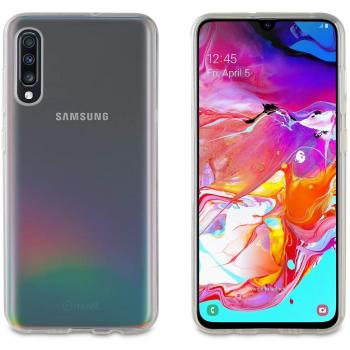 Muvit Funda Cristal Transparente para Samsung Galaxy A70