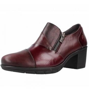 Sapatos de salto de Mulher FLUCHOS ZAPATOS DE TACON F1802 ROJO BURDEOS