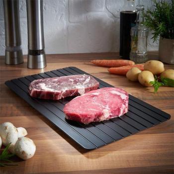 Non-stick quick defrost plate