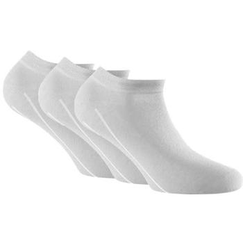 Rohner Damen Sneaker-Bambus-Socken – 3er Pack, Größe 39-42, Weiß