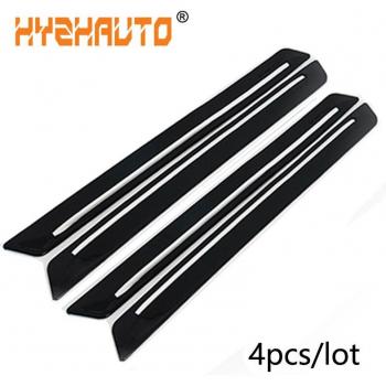HYZHAUTO 4Pcs Anti-Scratch Bumper Protector Strips
