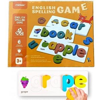 Juego Didáctico Mideer - Emparejar Letras en Inglés