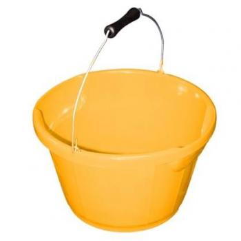 Red Gorilla GORB4GPY B4 Shallow Bucket Yellow 10 litre