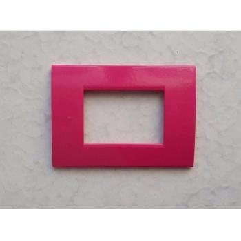 Placca Compatibles Living Light Fucsia - 3, 4, 7 Postes