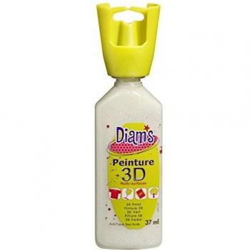 DIAM'S Peinture 3D Nacrée Tous Supports, Brillant, 120 ml