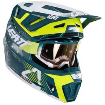 Casco Moto Leatt 7.5 V24 Acid Fuel Verde XL