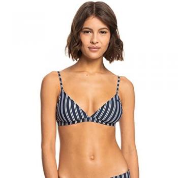 Top bikini Roxy Into the Sun blu bianco donna - L