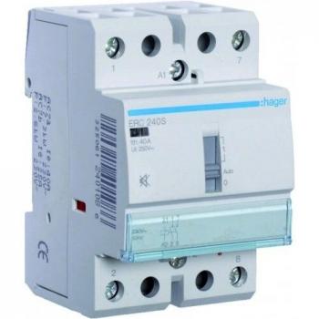Hager Contact Silencieux Manuel 40A 2F 230V