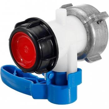 IBC Wasserbehälter 1000L DN50 2 Zoll männlich mit Zubehör für den Garten
