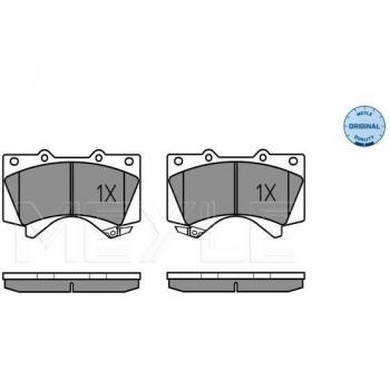 MEYLE brake pads 025 243 8618/W