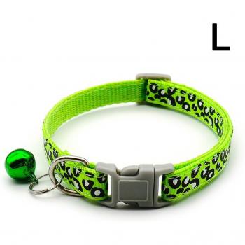 Leopard Head Design Dog Collar